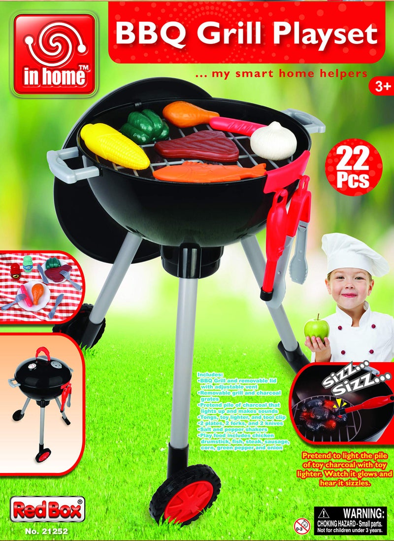 Redbox Red Box Light & Sound Barbeque Grill Set - Image 5